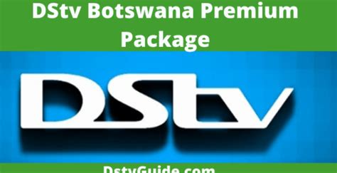 dstv subscription packages botswana